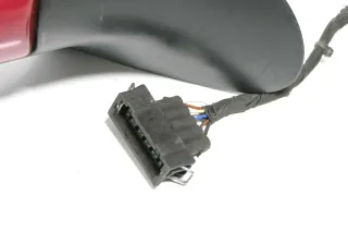 Seat Ibiza 6K elektrisch Spiegel vorne rechts Außenspiegel rot LY3D - Bild 2