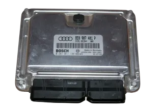 Audi A6 4B Motorsteuergerät Steuergerät 8e0997401 2.5 TDI BFC Motor 120kw 163PS - Bild 1