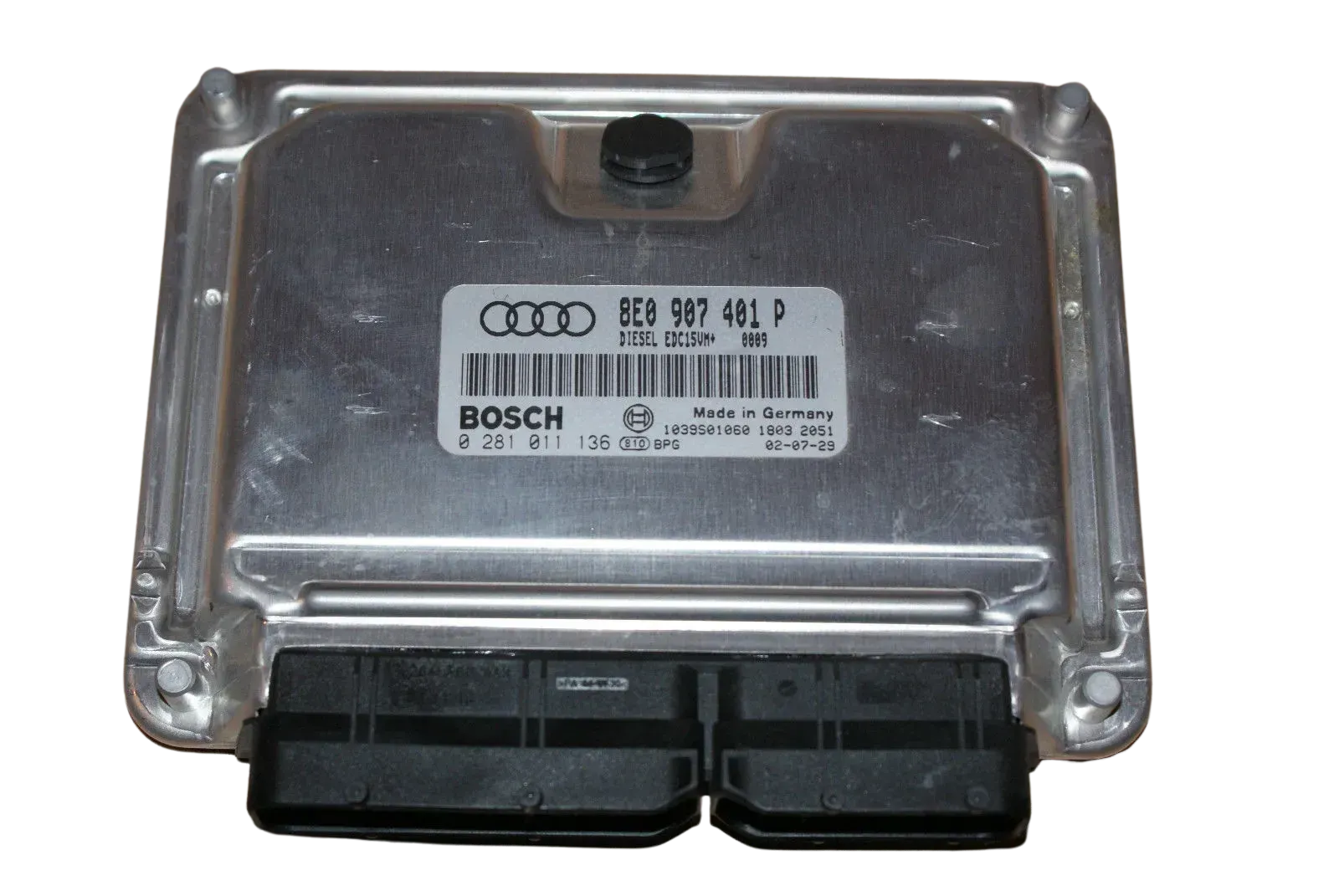 Audi A6 4B Motorsteuergerät Steuergerät 8e0997401 2.5 TDI BFC Motor 120kw 163PS - Bild 1