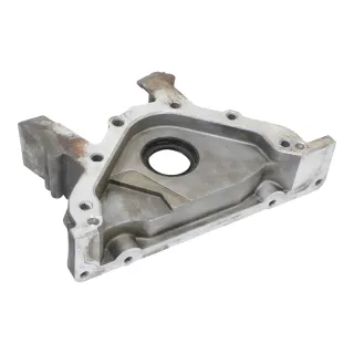 Dichtflansch Abdeckung Kurbelwelle Audi Seat Skoda Polo 9N Lupo VW 045103153 - Bild 3