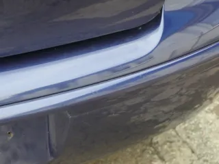 VW Polo 9N 9N3 Stoßstange Heckstoßstange hinten blau LB5N - Bild 6
