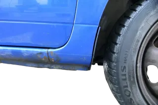 VW Lupo Kotflügel vorne rechts blau LW5Z - Bild 3