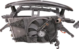 VW Polo 9N3 Schloßträger Klima Klimaanlage vorn ORIGINAL ca.2004-2009 Kühler - Bild 3