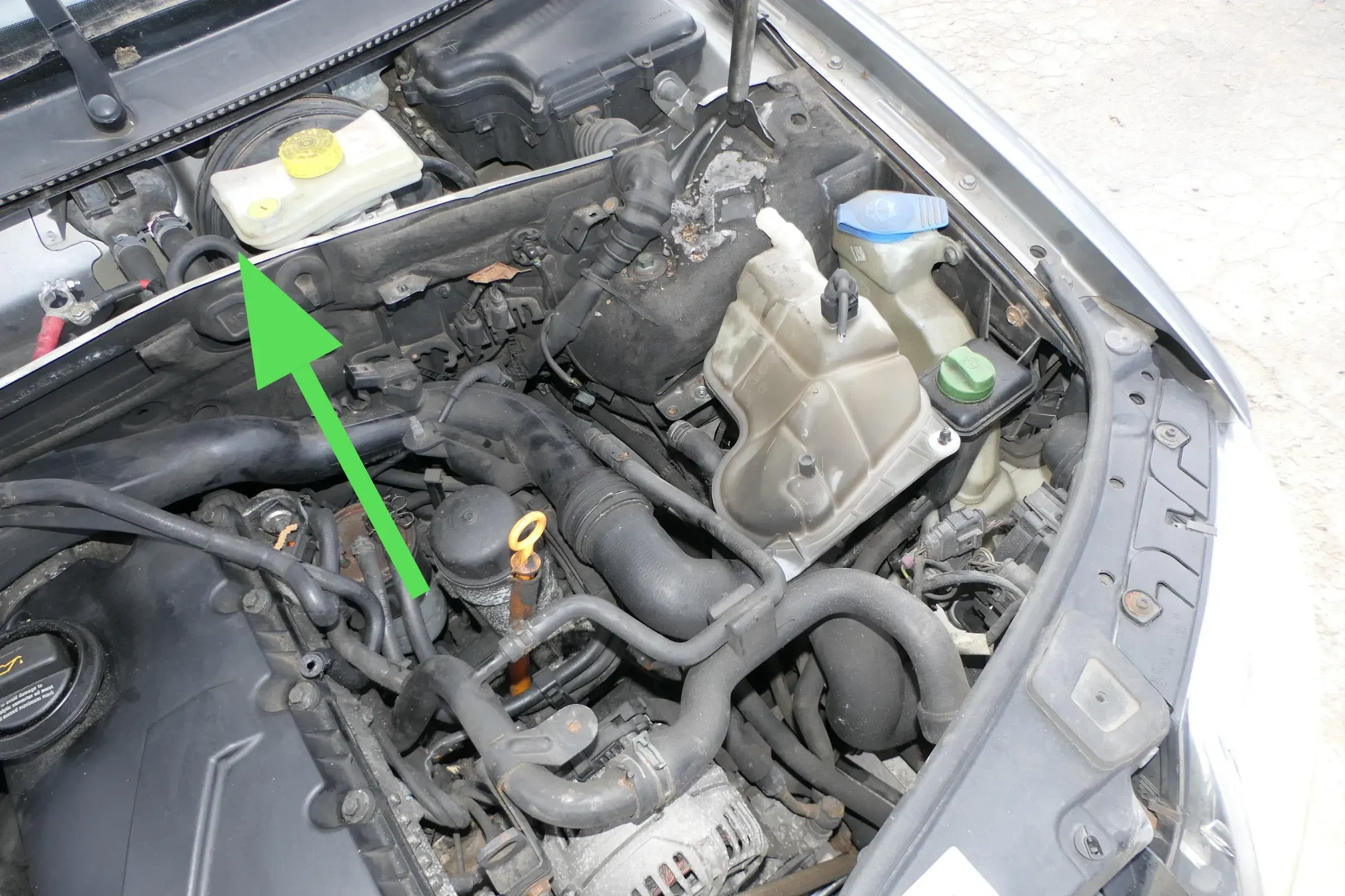 A4 A6 4B Superb 3U Unterdruckschlauch Schlauch Bremskraftverstärker 4B0611931AJ - Bild 1