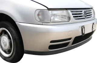 Polo 6N Stoßstange vorne breite Styling XXL Frontstoßstange silber LB7Z +Gitter - Bild 21
