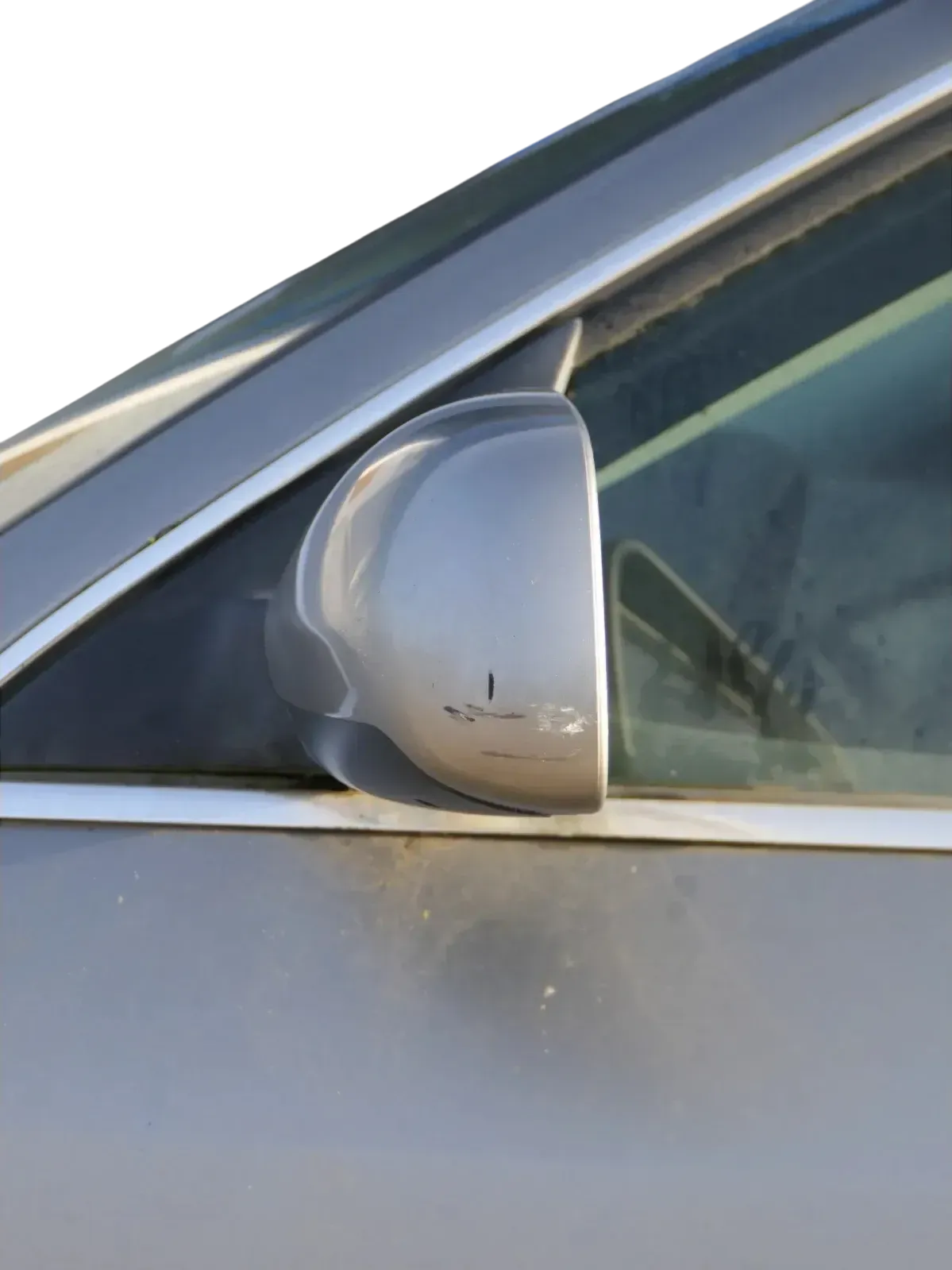 Audi A6 4B Spiegel Außenspiegel links elektrisch silber LY7W + GLAS grau - Bild 1