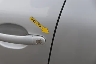Skoda Superb 3U Fahrertür Tür vorne links silber LF7T - ohne Anbauteile - Bild 2