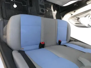 Skoda Fabia 5J 5itz Sitze hinten Rückbank Rücksitzbank 3 Punkt Gurt Isofix blau - Bild 3