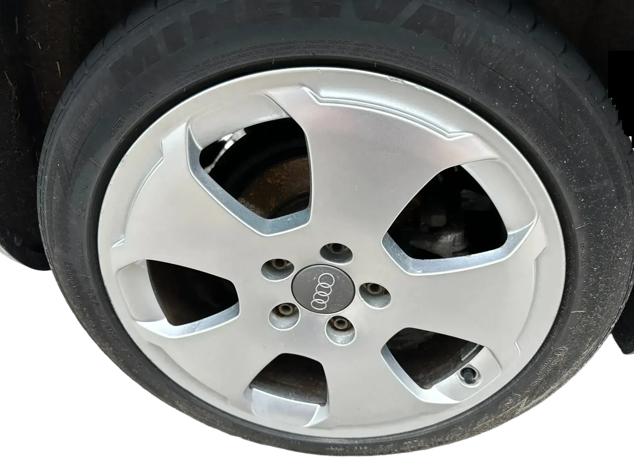 4X A4 8E A3 8P Alufelgen 225/45 ZR17 94Y Sommerreifen Reifen 4-6mm 8P0601025C - Bild 1