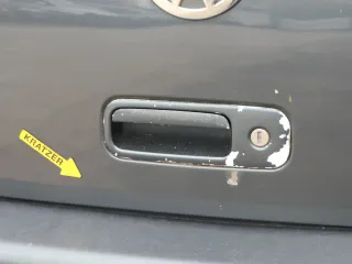 Golf 4 Limousine Heckklappe Kofferraumklappe Klappe hinten grau LC7V -ohneAnb - Bild 4