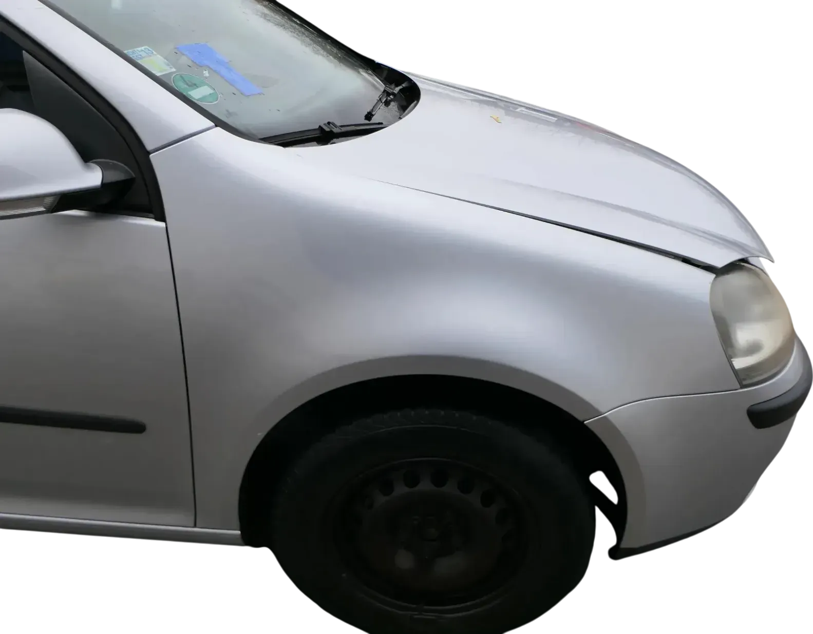 VW Golf 5 V 1K Kotflügel vorne rechts silber LA7W - Bild 1