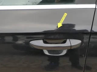 VW Passat 3C Kombi o. Limous Tür vorne links Fahrer schwarz LC9X -ohneAnbauteilr - Bild 3