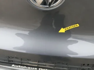 VW Tiguan Heckklappe hinten Kofferraumklappe mit Scheibe grau LD7R - Bild 7
