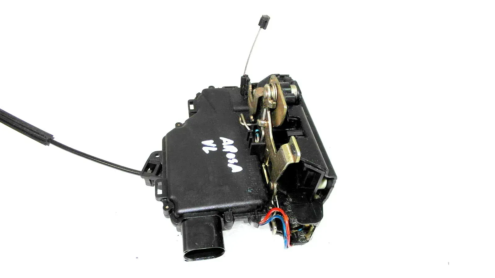 VW Lupo Arosa Stellmotor Tür Türschloß 6X1837013A Schloß Tür mit ZV vorne links - Bild 1
