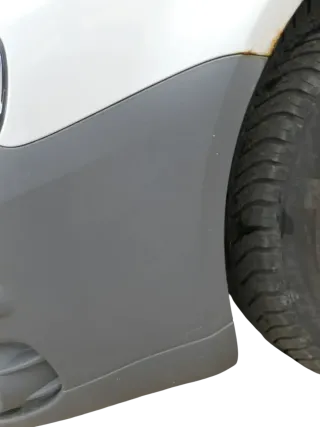 Caddy 2K Stoßstange vorne Frontstoßstange Stoßfänger grau Graphit Grill schwarz - Bild 5