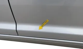 VW Caddy 3 2k Beifahrertür Tür hinten links silber LA7W Schiebetür Scheibe - Bild 7