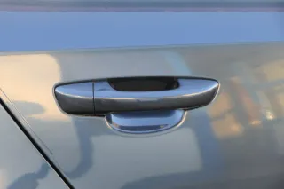 Golf 6 5K Tür hinten rechts LC5F grau blau ohne Anbauteile 4/5 Türer - Bild 4