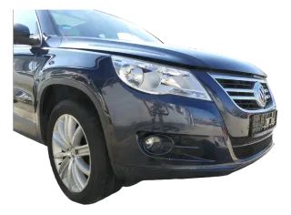 VW Tiguan 5N Stoßstange vorne Stoßfänger PDC SWR blau LH5X - Bild 7