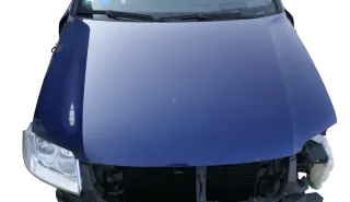 VW Passat 3BG Motorhaube Klappe vorne vorn Haube blau LD5Q Haube - Bild 1