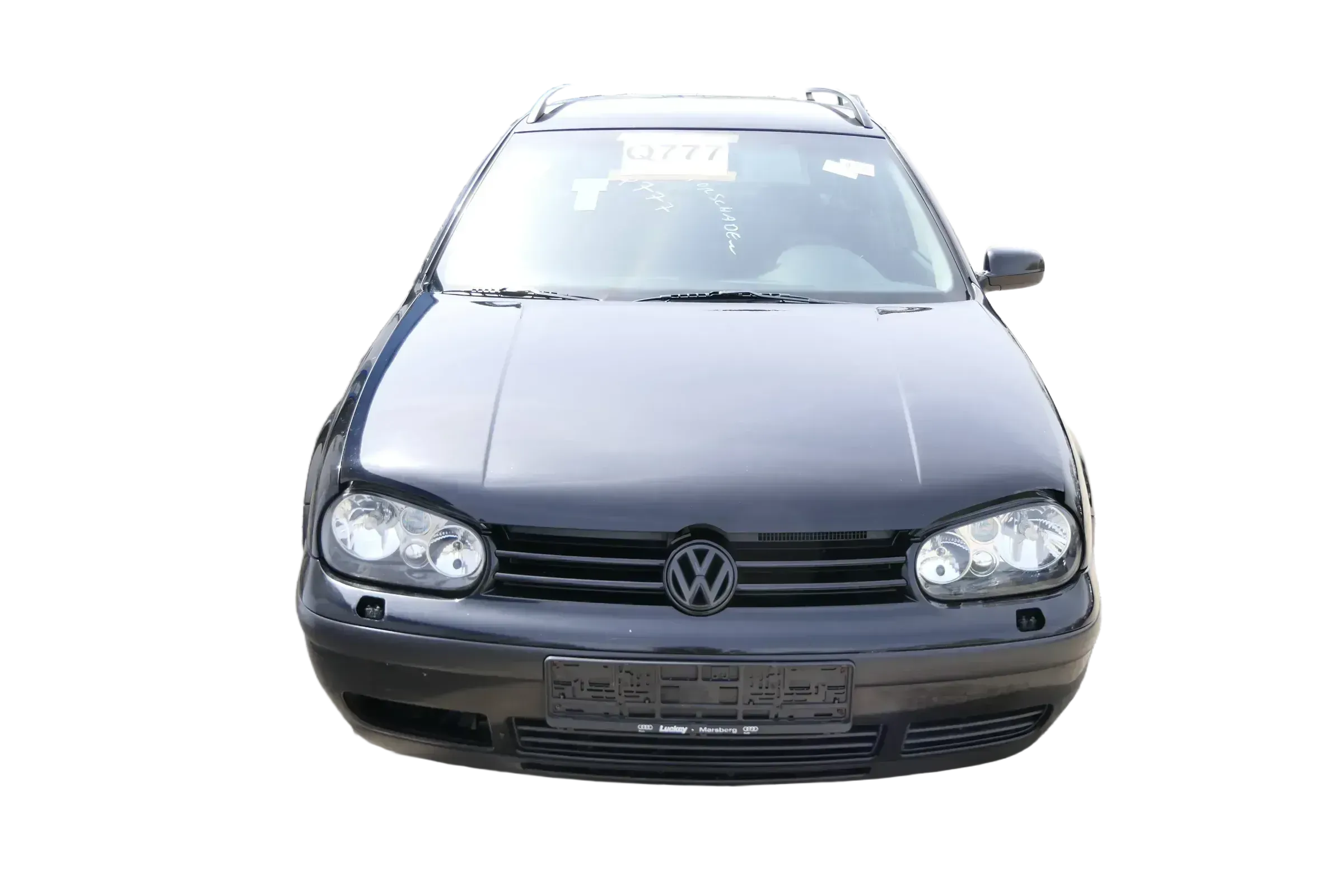 VW Golf 4 Stoßstange vorne Frontstoßstange Stoßfänger schwarz L041 SWR - Bild 1