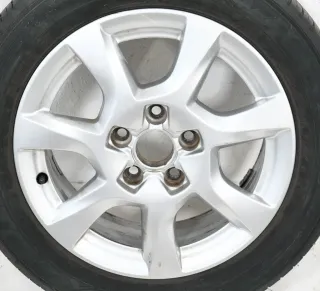 1x Audi A3 8P Alufelge original Felge 6.5x R16H2 ET50 8P7601025 Alu ohne Reifen - Bild 1