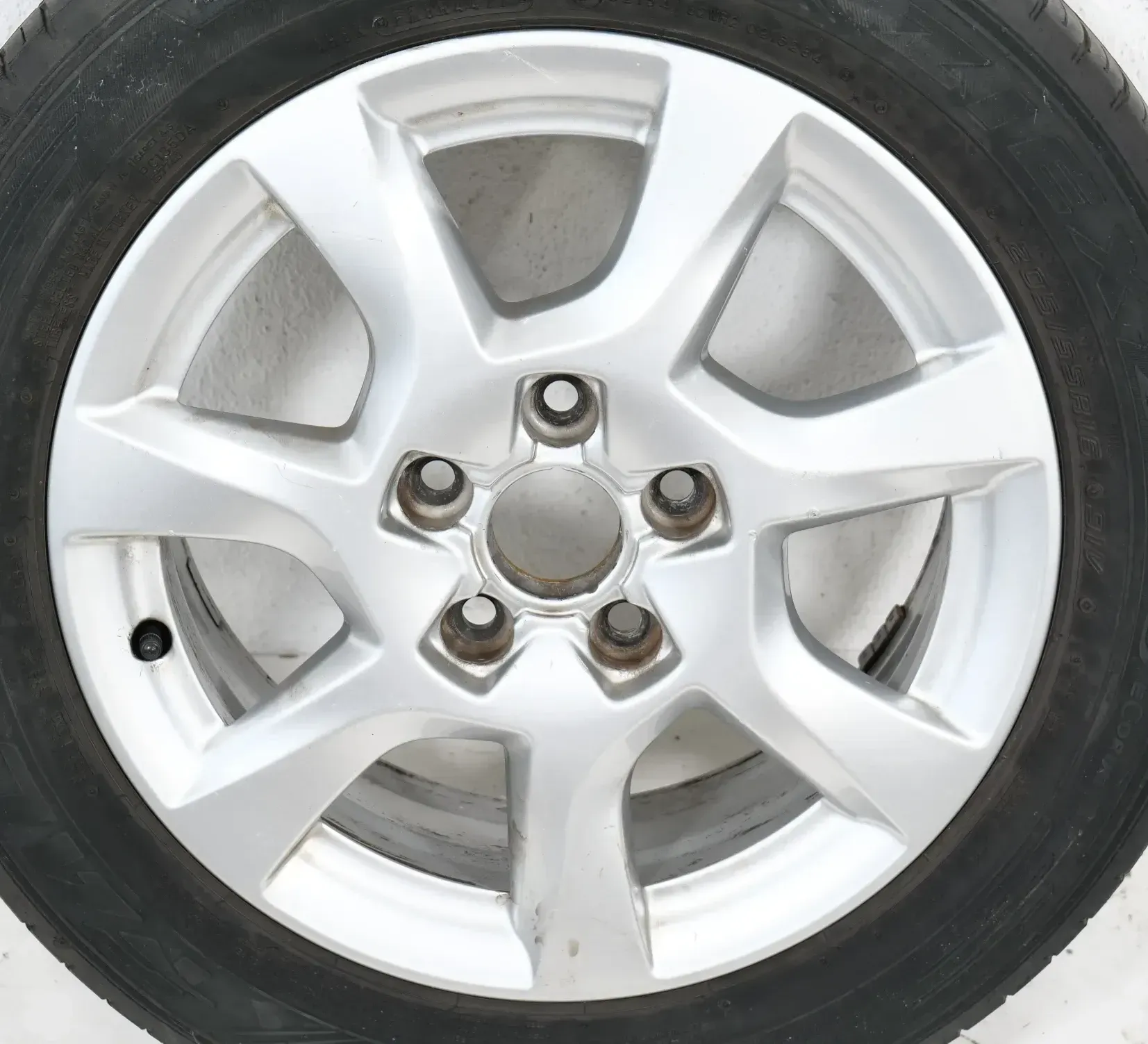 1x Audi A3 8P Alufelge original Felge 6.5x R16H2 ET50 8P7601025 Alu ohne Reifen - Bild 1