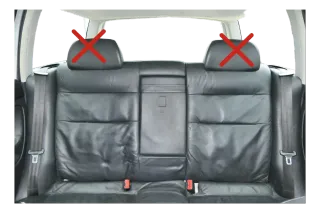 VW Passat 3B 3BG Kombi Sitz Rückbank Rücksitzbank Sitzfläche Sitze Leder schwarz - Bild 1