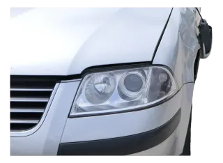 VW Passat 3BG Stoßstange vorne Frontstoßstange Stoßfänger silber LA7W + Gitter - Bild 3