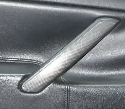 3x Passat 3B 3BG Türgriff Tür Griff Abdeckung Dekor netzoptik braun Verkleidung - Bild 1