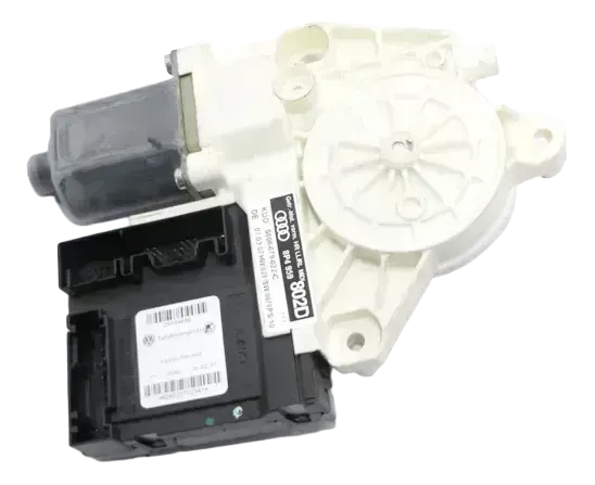 Audi A3 8P elektrischer Fensterheber Motor hinten rechts 8P4959802D 8P4959802B - Bild 1