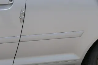 Audi A3 8P 2/3-Türer Tür vorne links Fahrertür Türblatt grau silber LX7W Rahmen - Bild 2
