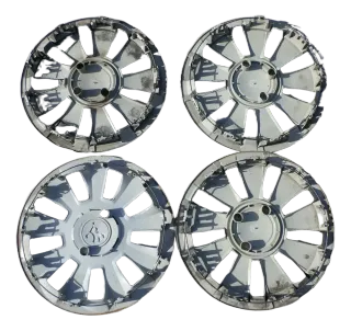 original 4 Stück VW Up Radkappe Radzierkappe 14 Zoll 1S0601147G - Bild 2