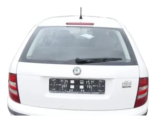 Skoda Fabia 6Y Combi Kombi Heckklappe Kofferraumklappe Klappe weiß LF9E - Bild 1
