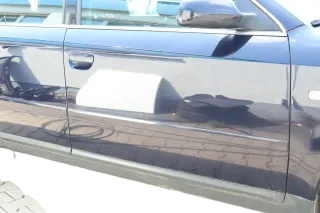 Audi A6 4B C5 Tür Türblatt vorne rechts Beifahrertür blau LY7K - Bild 1