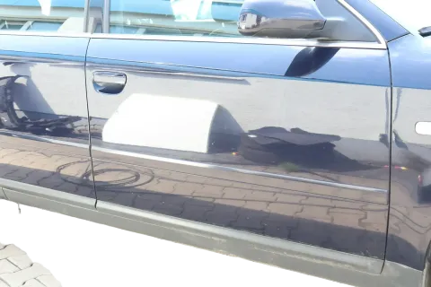 Audi A6 4B C5 Tür Türblatt vorne rechts Beifahrertür blau LY7K