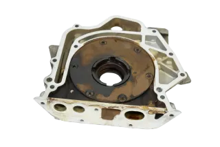 Audi 80 100 A6 A8 Ölpumpe Dichtflansch ABC AAH 2,6 2,8 Benziner  078115103E - Bild 6