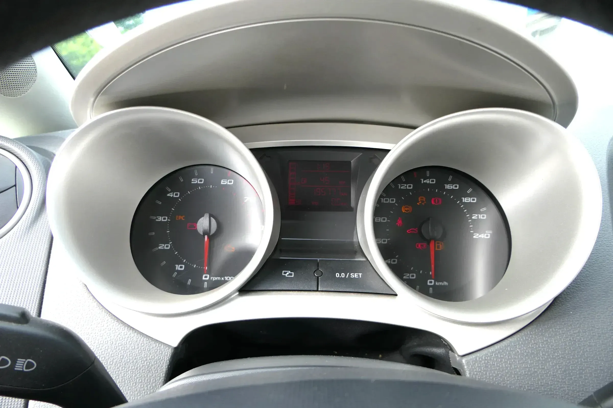 Seat Ibiza 6J Tacho Tachometer Kombiinstrument 6J0920801 X 195.783 km Benzin BTS - Bild 1