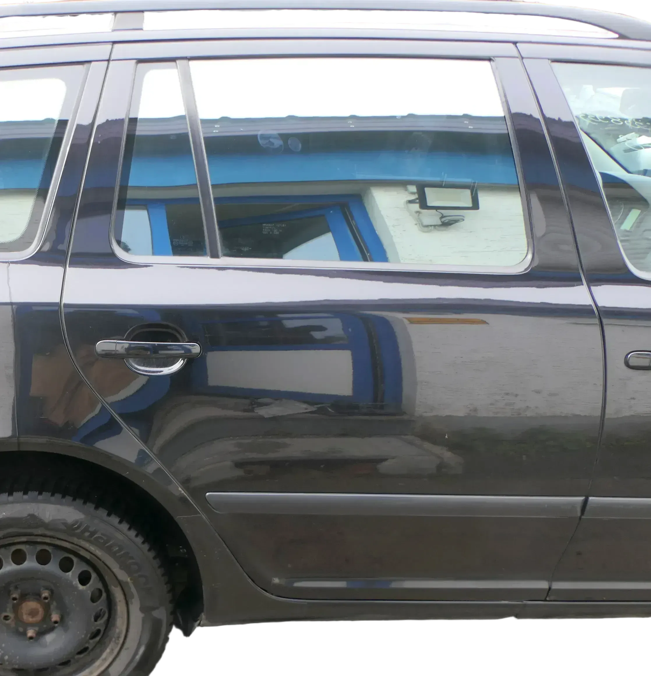 Skoda Octavia 1Z Kombi Tür hinten rechts schwarz LF9R (ohneAnbauteile) - Bild 1