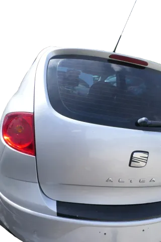 Seat Altea 5P Heckklappe mit Scheibe Klappe hinten grau silber LS7N - Bild 3