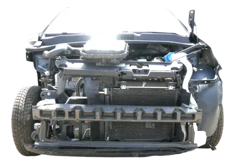 VW Up Mii Schloßträger mit Kühler und Lüfter + Kondensator vorn vorne 1S0805588H