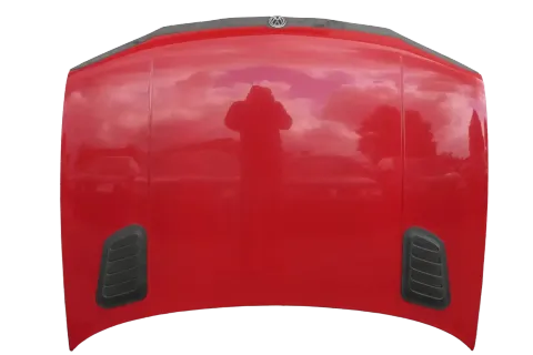 VW Golf 4 Motorhaube Haube Klappe vorne rot LP3G Tuning Sport