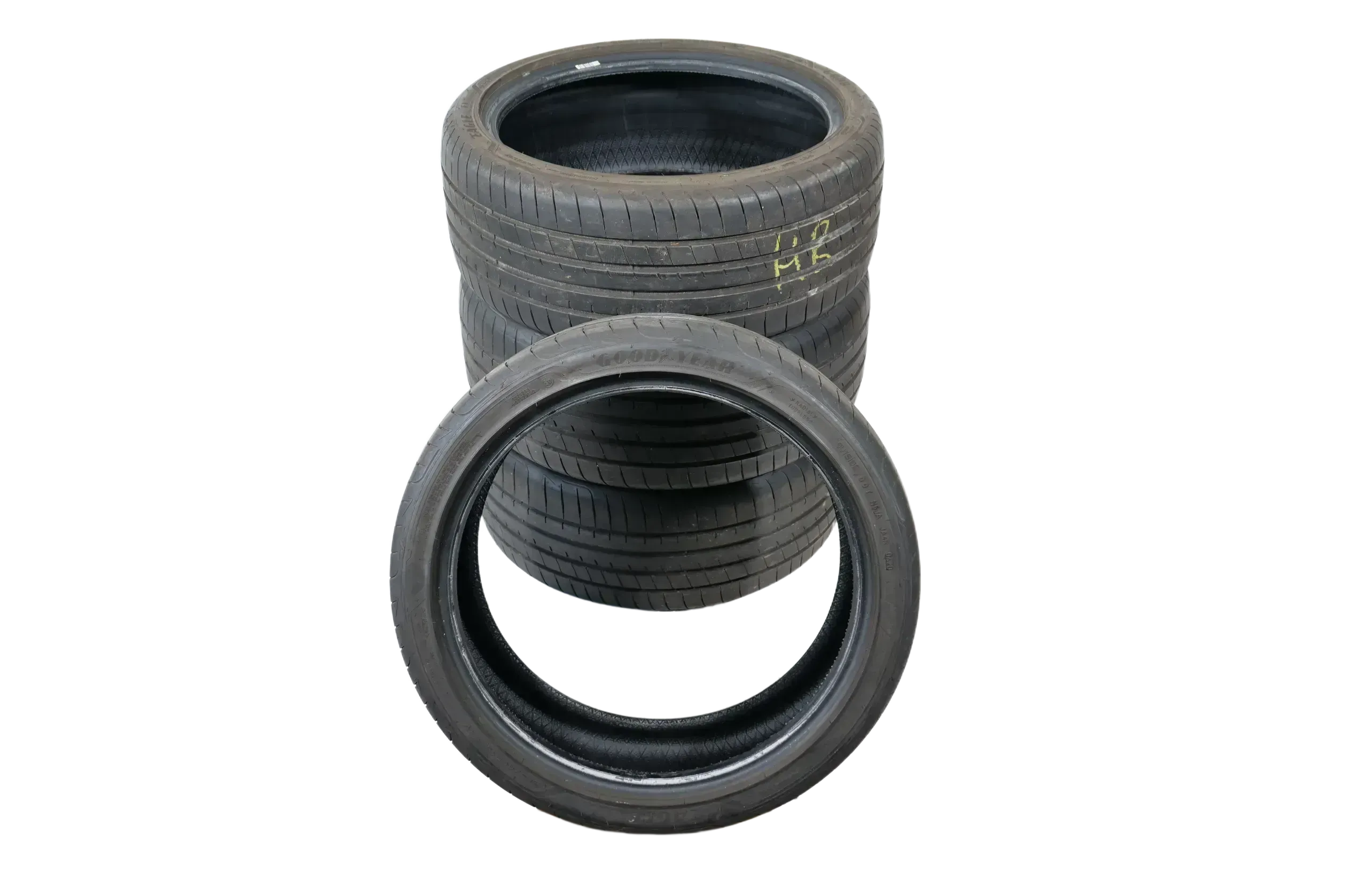 4x NUR Reifen Audi BMW Mercedes 225/40 R19 93V Sommerreifen ca. 5mm - Bild 1