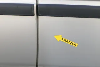 Audi 80 90 Tür vorne rechts Beifahrertür Rahmen Türblatt grau LY7T -ohne Anbaute - Bild 11