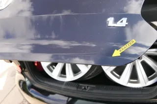 Polo 6R 6C Heckklappe Kofferraumklappe Klappe Scheibe schwarz LC9X OHNEAnbauteil - Bild 9