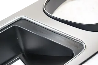 A4 8K B8 Verkleidung um Tacho Abdeckung Dekor grau stahlgrau Rahmen - Bild 4