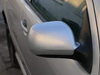 Skoda Fabia 6Y elektrisch Spiegel Außenspiegel rechts mit Glas grau LF7T silber - Bild 9