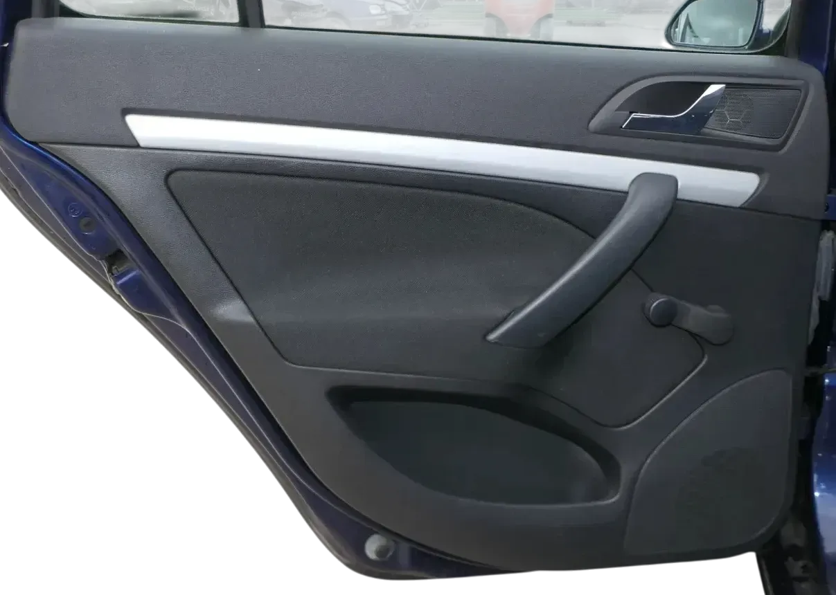 1x Octavia 1Z Kombi Türverkleidung Verkleidung Tür hinten links schwarz onyx - Bild 1