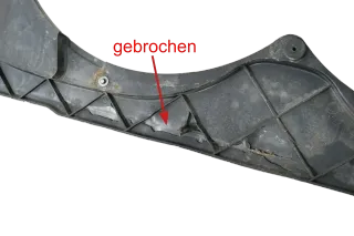 Audi A6 4F Schloßträger Halter 4f0805594C 2.7 3.0 TDI 4,2 -Mängel! - Bild 2