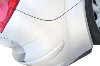 Seat Altea 5P Stoßstange hinten Heckstoßstange Stoßfänger grau silber LS7N - Bild 3
