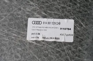 Q2 Kofferraumbelag Boden Kofferraum schwarz hinten 81A861529A aus NEUFAHRZEUG - Bild 6